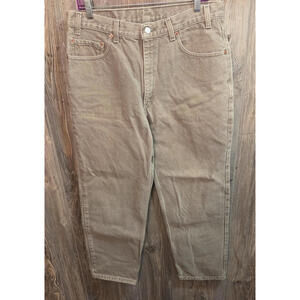 Levi's 550 {VTG 03/1999} Relaxed Denim Gray Jeans Size 36x30 USA Made 90's (NWT)